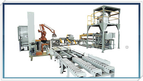 Qualität  5kg To 50kg Bag Powder Weighing Packing Machine For Intumescent Flame Retardant Non Toxic Fire Fabrik