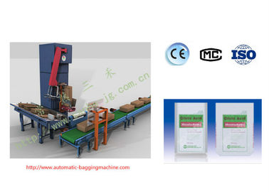 25 Kg Industry Valve Bag Meter Filling Packing Machine For Chemicals 100-300 Bags Per Hour ±0.2%@2δ Accuracy